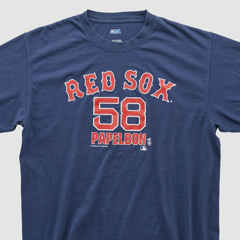 Boston Red Sox CSA 2000s T-shirt - Navy - Vintage T-shirts
