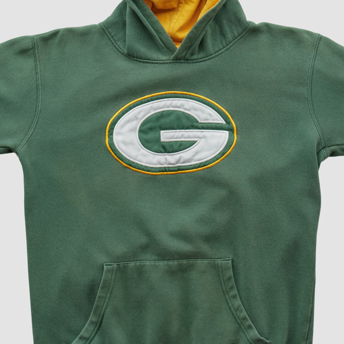 Green Bay Packers NFL 2000s Hooded Pullover Sweatshirt - Green Pullover