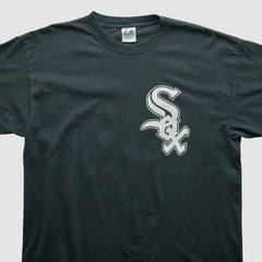 Chicago White Sox Majestic 2000s T-shirt - Black - XVintage T-shirts