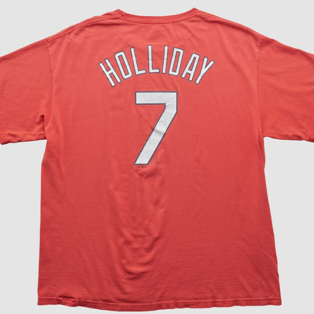 St. Louis Cardinals Majestic 2010s T-shirt - Red - XVintage T-shirts