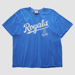Kansas City Royals Lee Apparel 2000s T-shirt - Blue - Vintage T-shirts