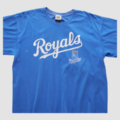 Kansas City Royals Lee Apparel 2000s T-shirt - Blue - Vintage T-shirts