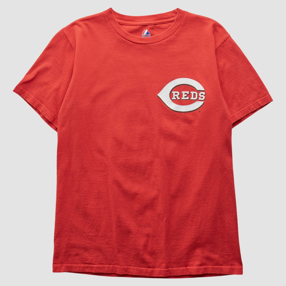 Cincinnati Reds Majestic 2000s T-shirt - Red - Vintage T-shirts