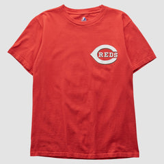 Cincinnati Reds Majestic 2000s T-shirt - Red - Vintage T-shirts
