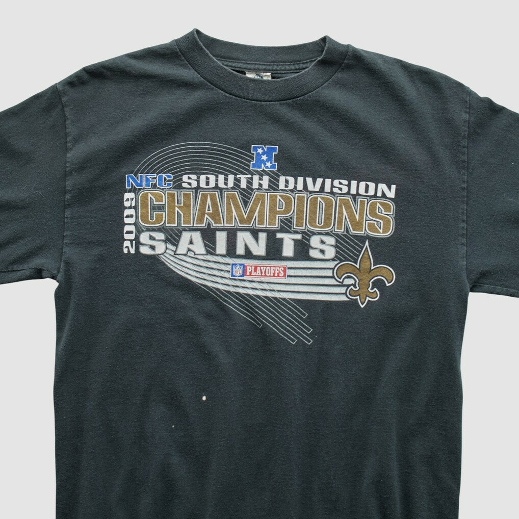 New Orleans Saints Alstyle Apparel 2009 Long Sleeve T-shirt - Black T-shirts