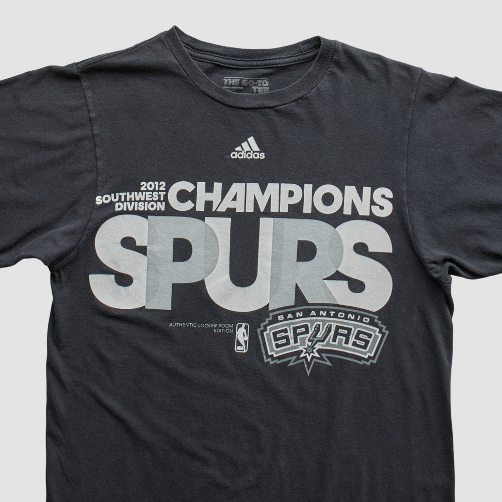 San Antonio Spurs 2012 T-shirt Black Vintage - Adidas