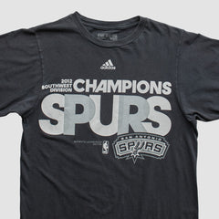San Antonio Spurs 2012 T-shirt Black Vintage - Adidas