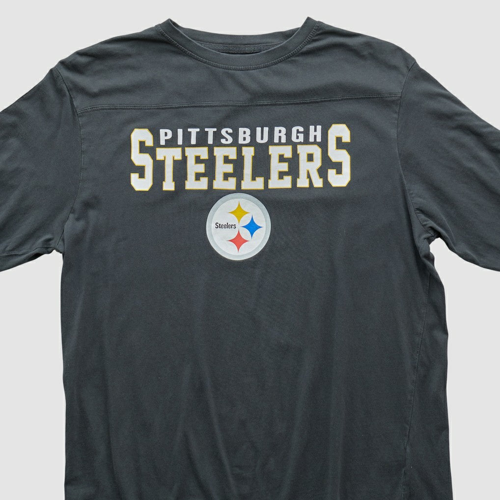 Pittsburgh Steelers Team Edition Apparel 2000s Long Sleeve T-shirt - Charcoal T-shirts