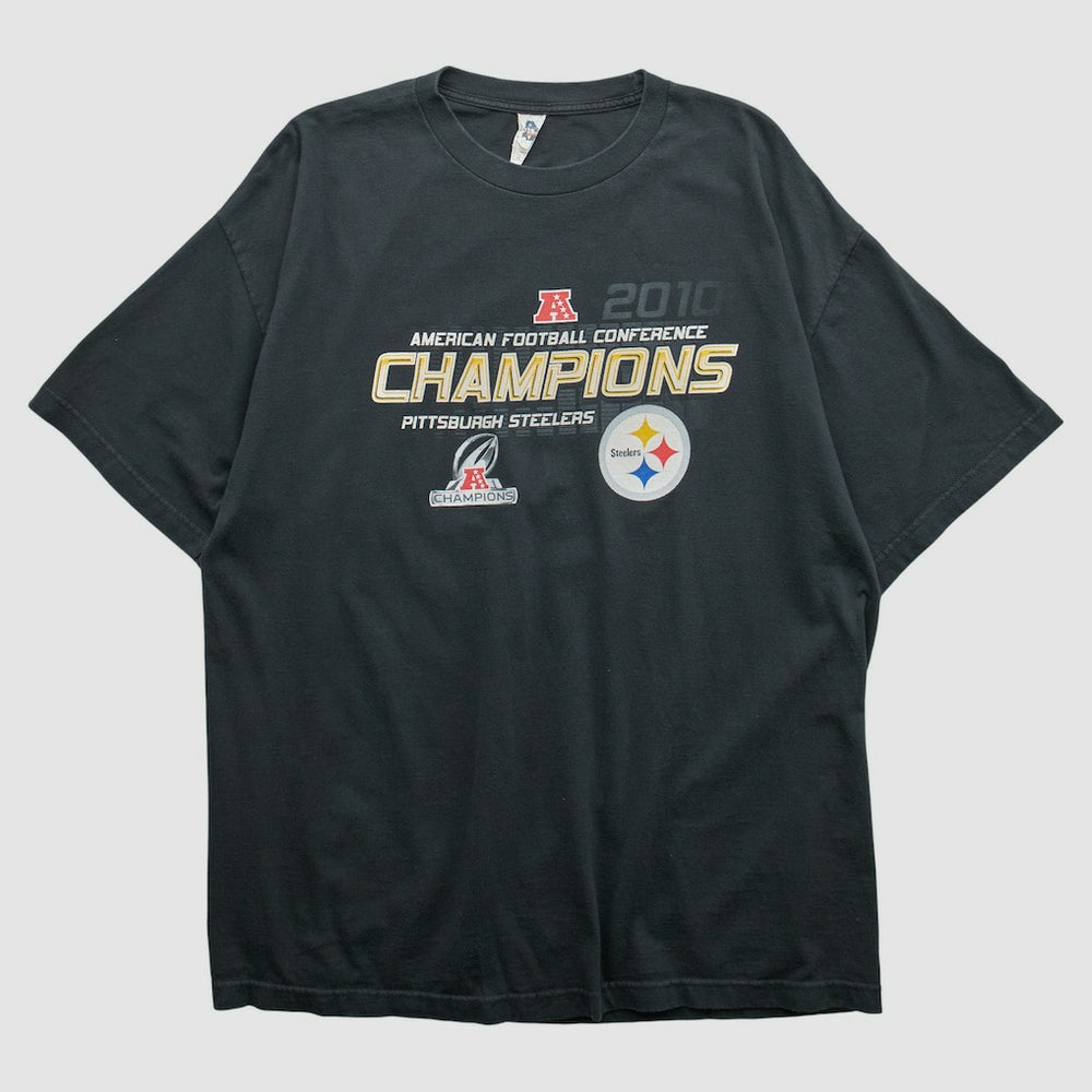 Pittsburgh Steelers Alstyle 2010 T-shirt - Black T-shirts