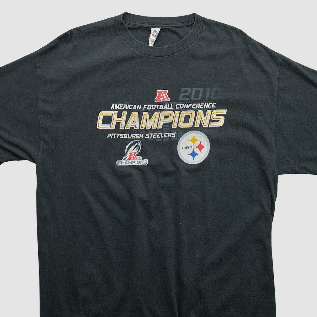 Pittsburgh Steelers Alstyle 2010 T-shirt - Black T-shirts