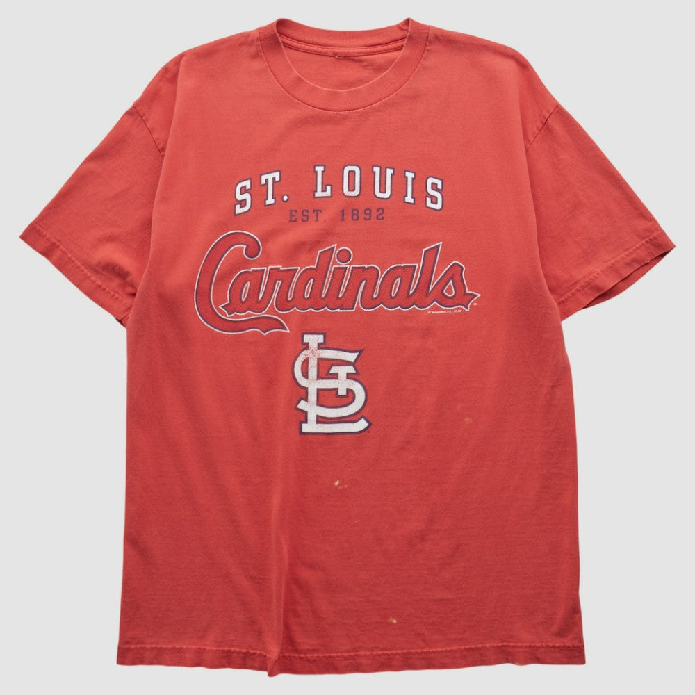 St. Louis Cardinals 2000s T-shirt - Red - Vintage T-shirts