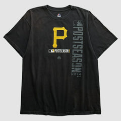 Pittsburgh Pirates Majestic 2014 T-shirt - Black - Vintage T-shirts
