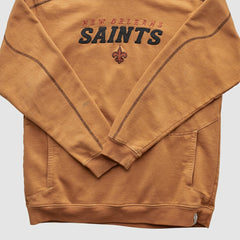 New Orleans Saints 2000s Hooded Pullover Sweatshirt - Tan Pullover