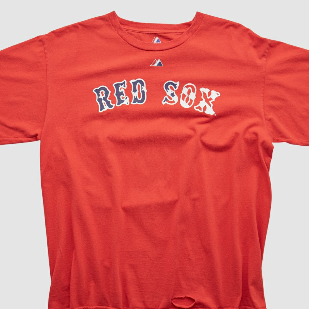 Boston Red Sox Majestic 2010s T-shirt - Red - Vintage T-shirts