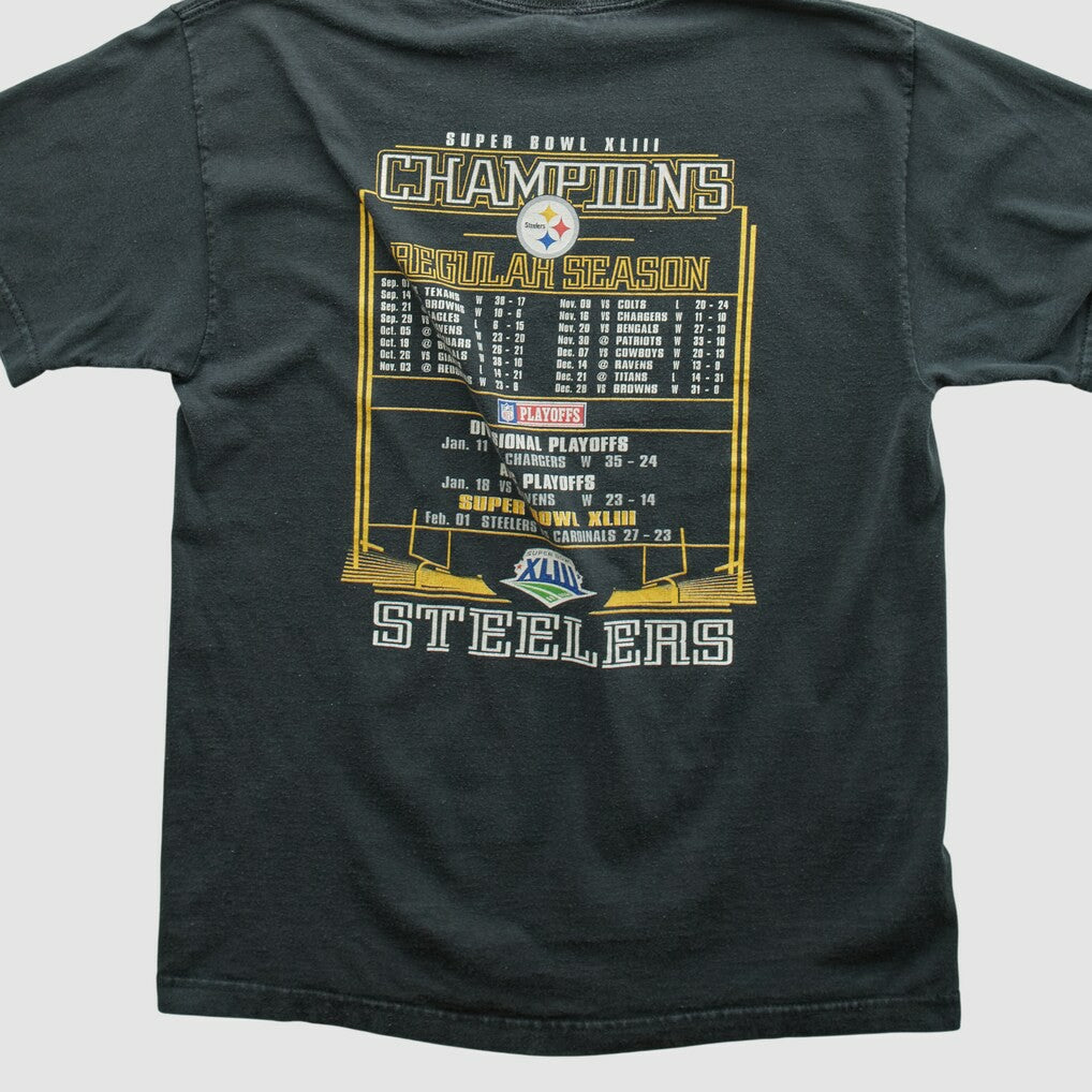 Pittsburgh Steelers NFL 2009 T-shirt - Black T-shirts