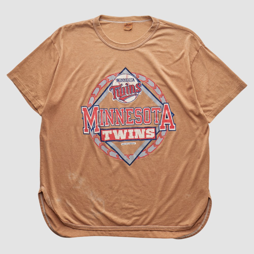 Minnesota Twins Champion 90s T-shirt - Tan - XVintage T-shirts