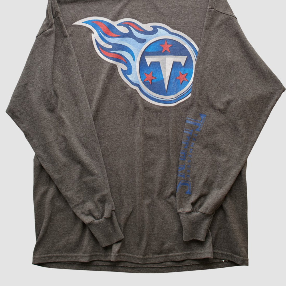 Tennessee Titans NFL 2000s Long Sleeve T-shirt - Dark Heather Gray T-shirts