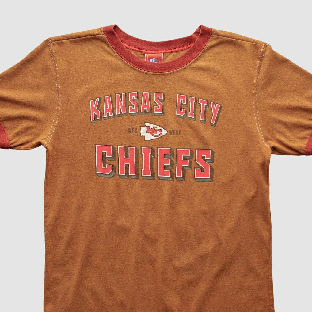 Kansas City Chiefs NFL 2000s T-shirt - Brown T-shirts