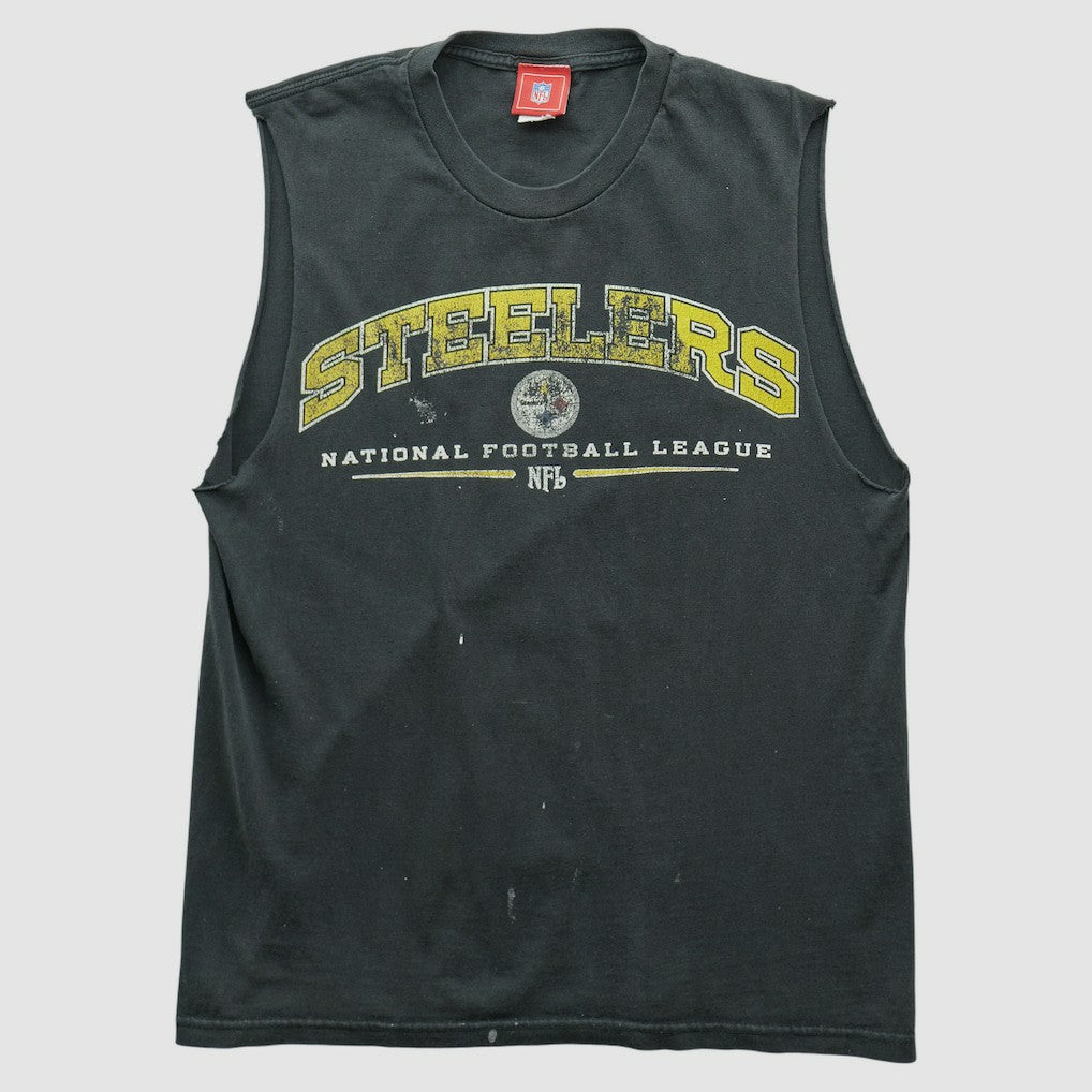 Pittsburgh Steelers NFL 2000s Tank - Black Tanks