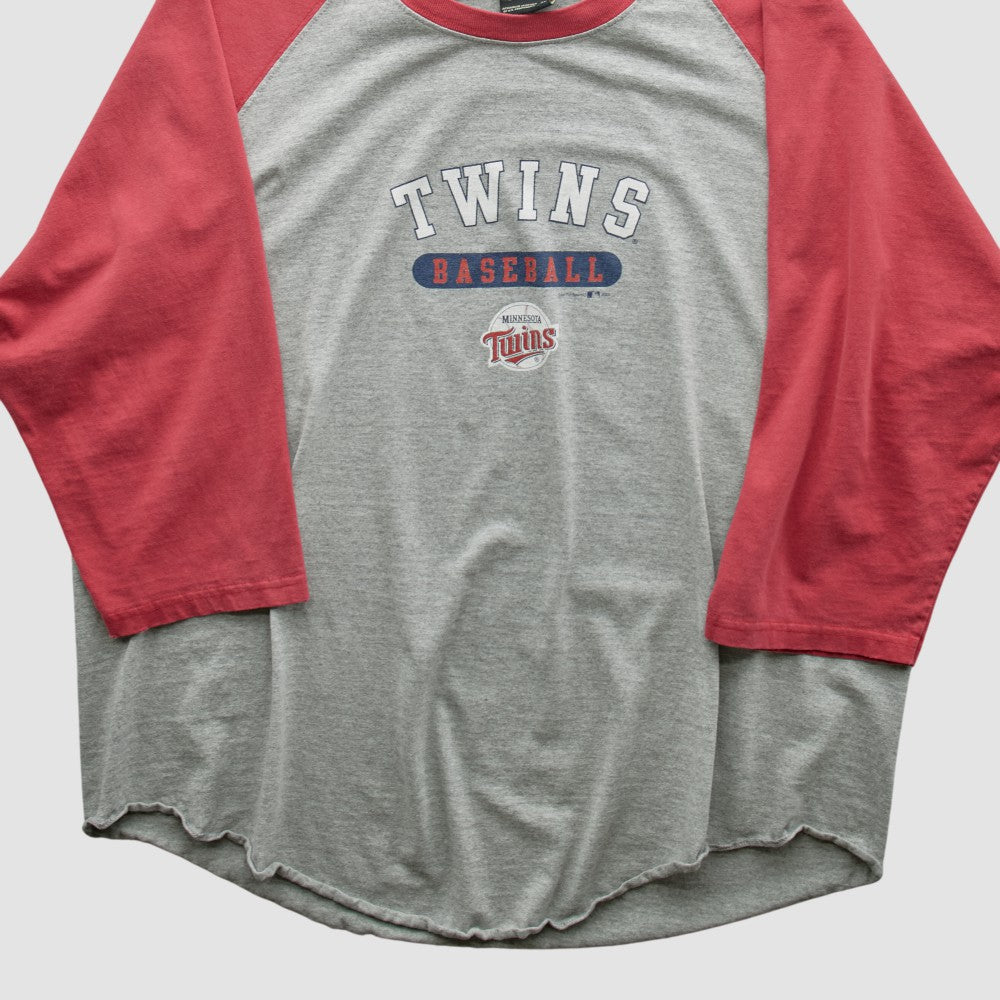 Minnesota Twins Gear For Sports 2000s T-shirt - Heather Gray - Vintage T-shirts