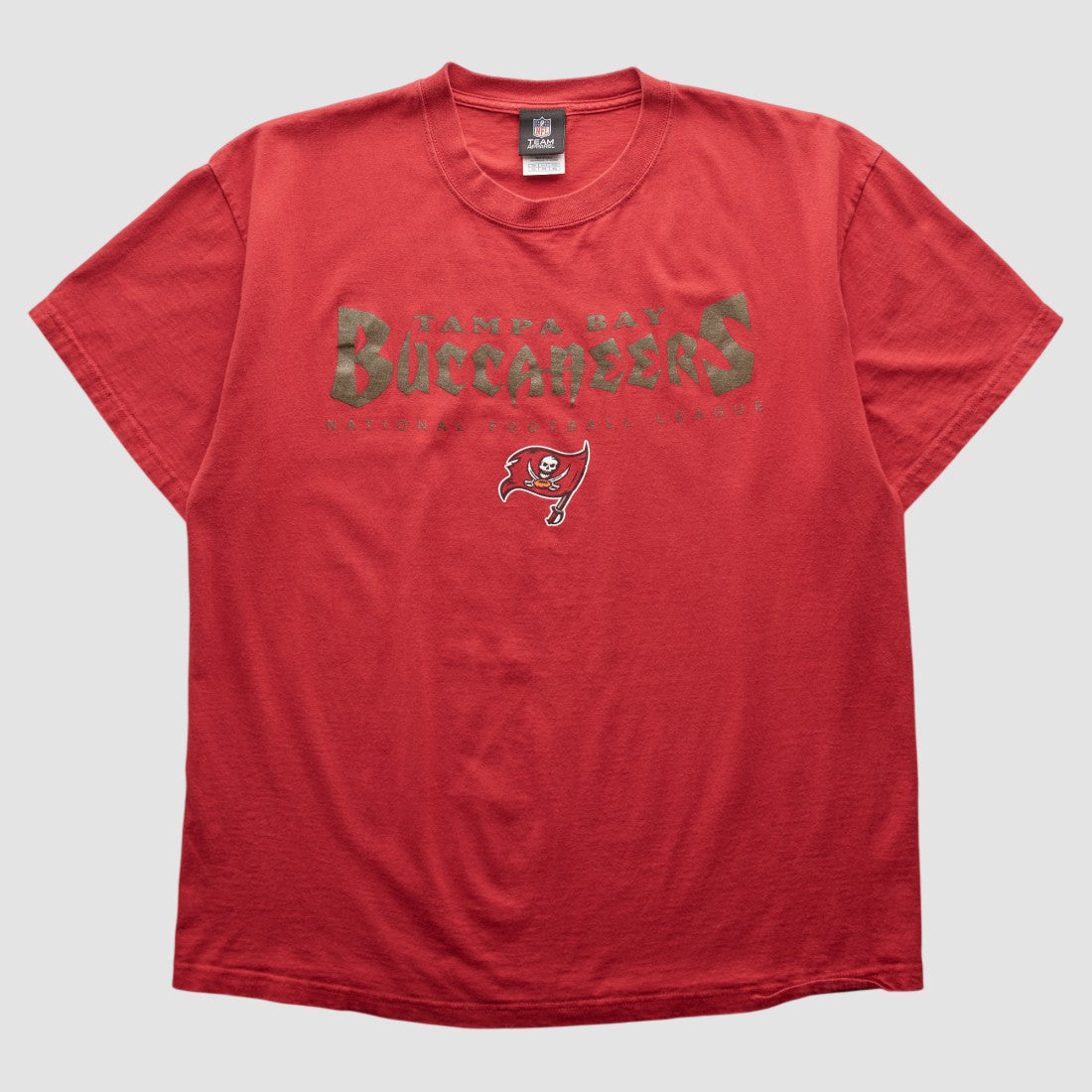 Tampa Bay Buccaneers NFL 2010s T-shirt - Red T-shirts