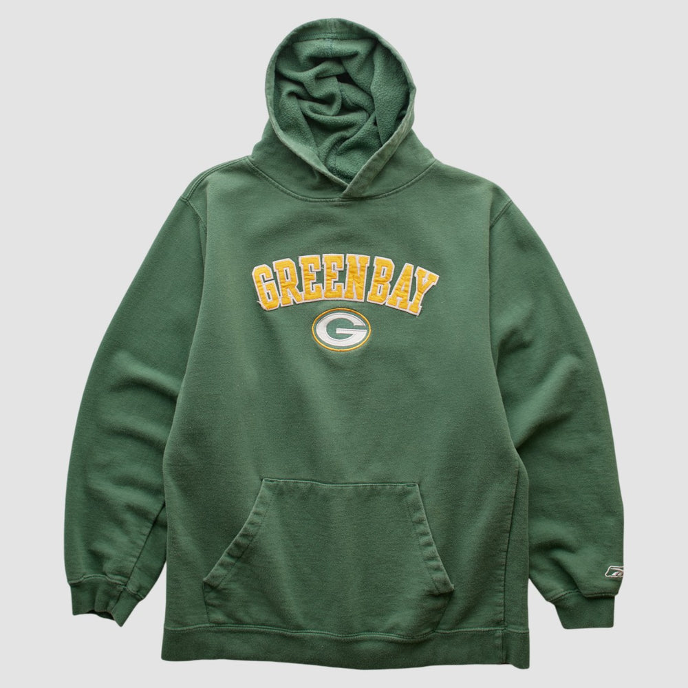 Green Bay Packers Team Edition Apparel 2000s Hooded Pullover Sweatshirt - Green Pullover