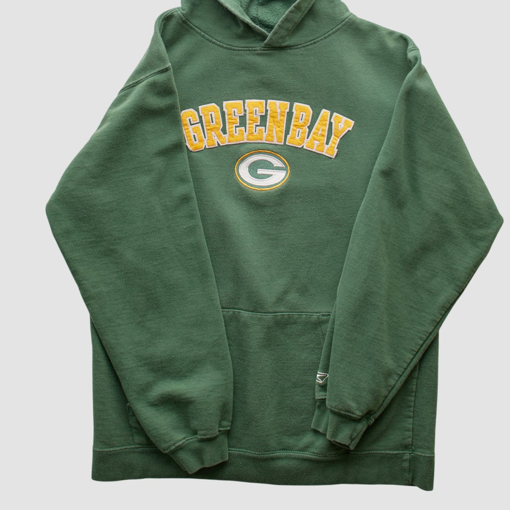 Green Bay Packers Team Edition Apparel 2000s Hooded Pullover Sweatshirt - Green Pullover
