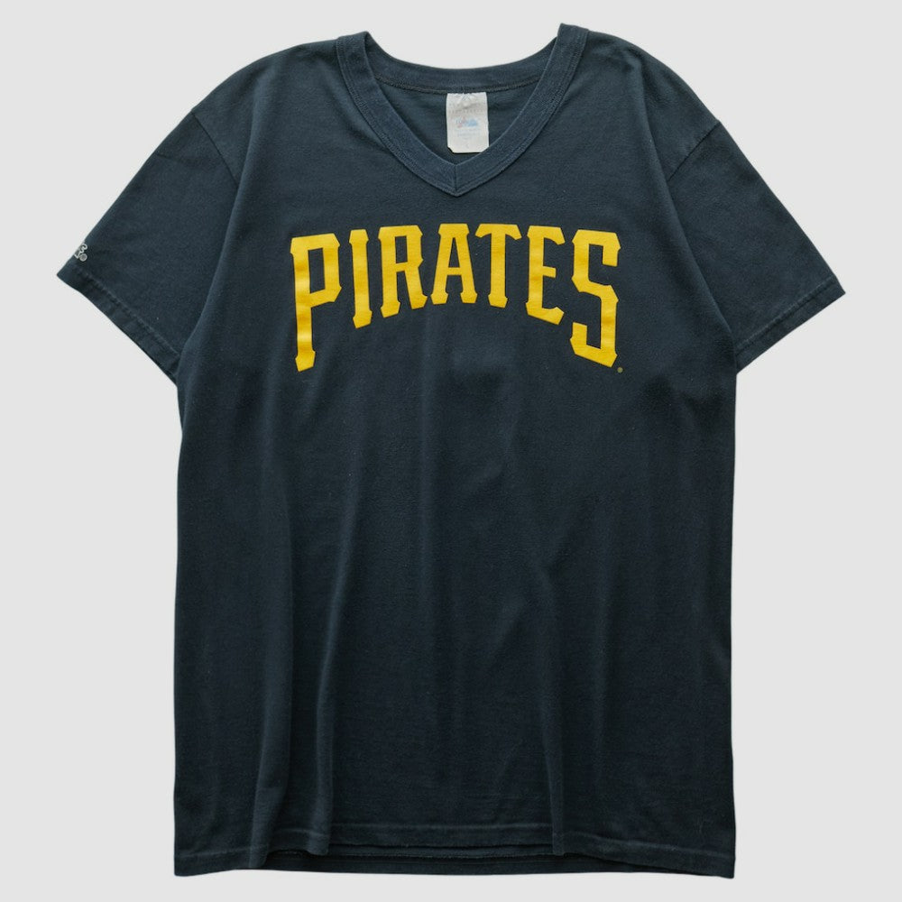Pittsburgh Pirates Majestic 2000s T-shirt - Navy - Vintage T-shirts