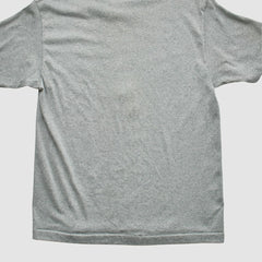 Charlotte Hornets Trench 90s T-shirt Heather Gray Vintage - Vintage