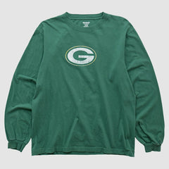 Green Bay Packers Reebok 2000s Long Sleeve T-shirt - Green T-shirts