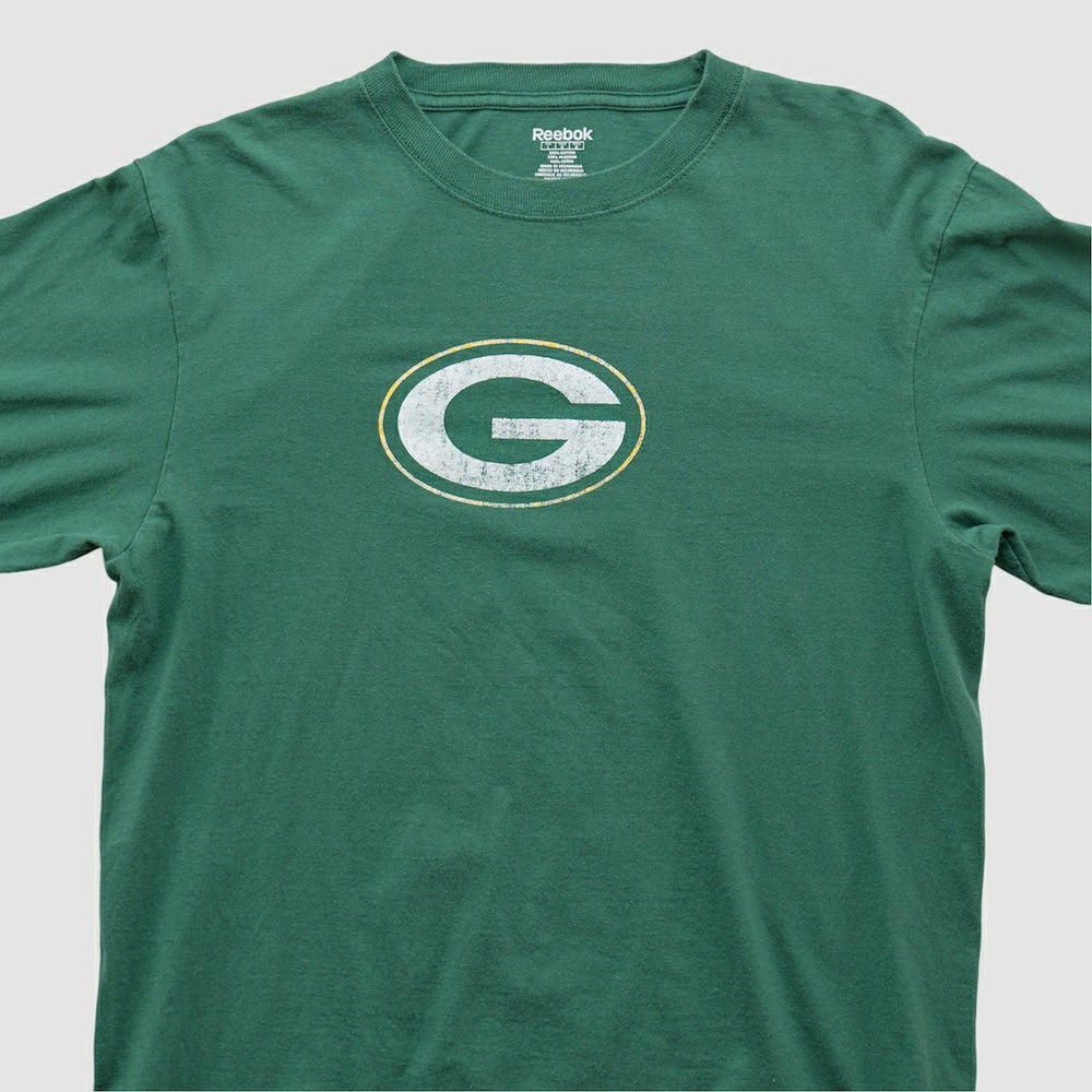 Green Bay Packers Reebok 2000s Long Sleeve T-shirt - Green T-shirts