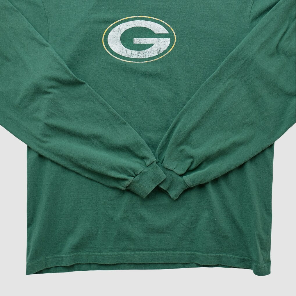 Green Bay Packers Reebok 2000s Long Sleeve T-shirt - Green T-shirts