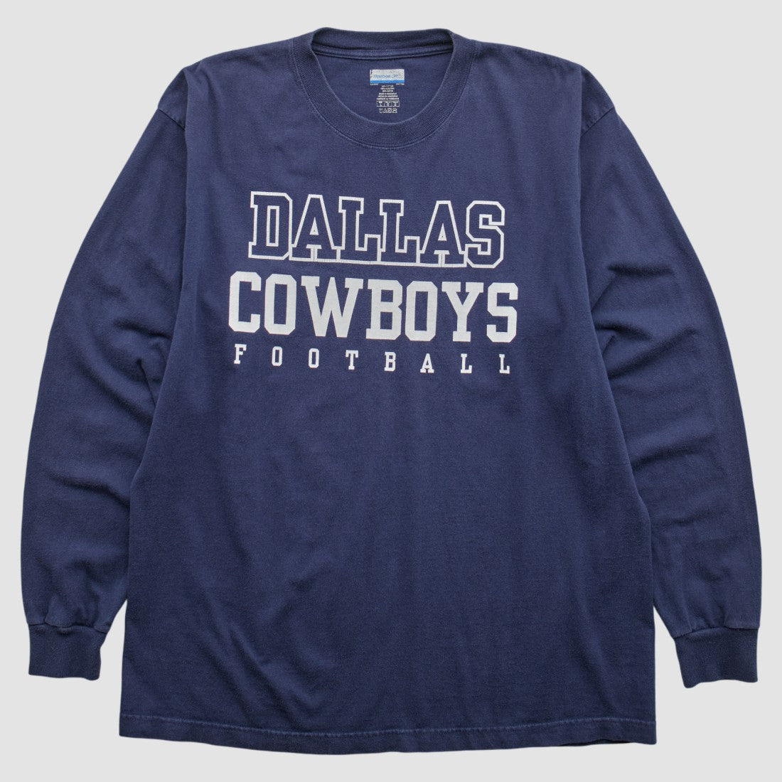 Dallas Cowboys Reebok 2000s Long Sleeve T-shirt - Navy T-shirts