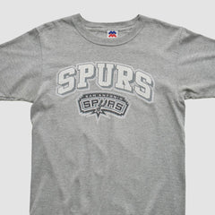 San Antonio Spurs Majestic 2000s T-shirt Heather Gray Vintage - Vintage