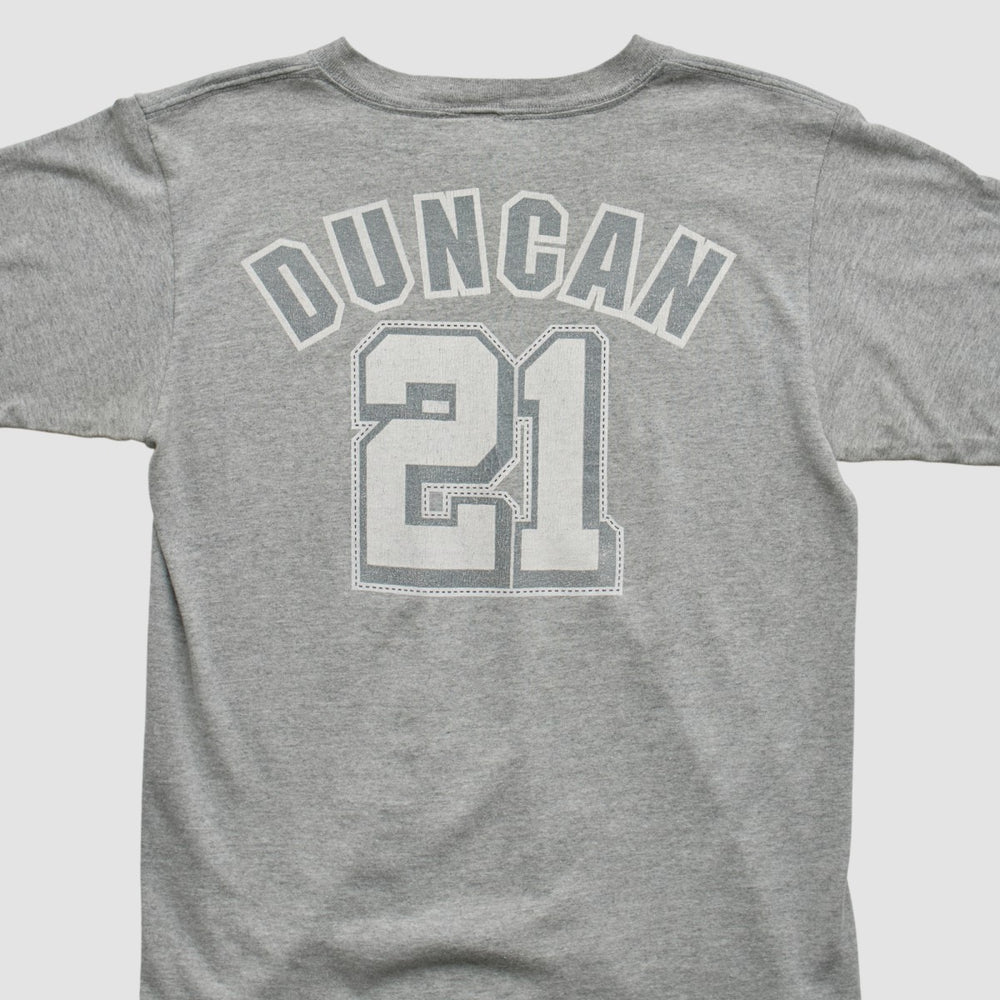 San Antonio Spurs Majestic 2000s T-shirt Heather Gray Vintage - Vintage
