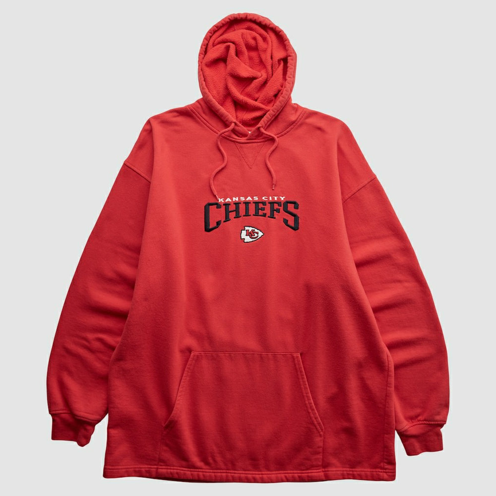 Kansas City Chiefs NFL 2000s Hooded Pullover Sweatshirt - Red Pullover