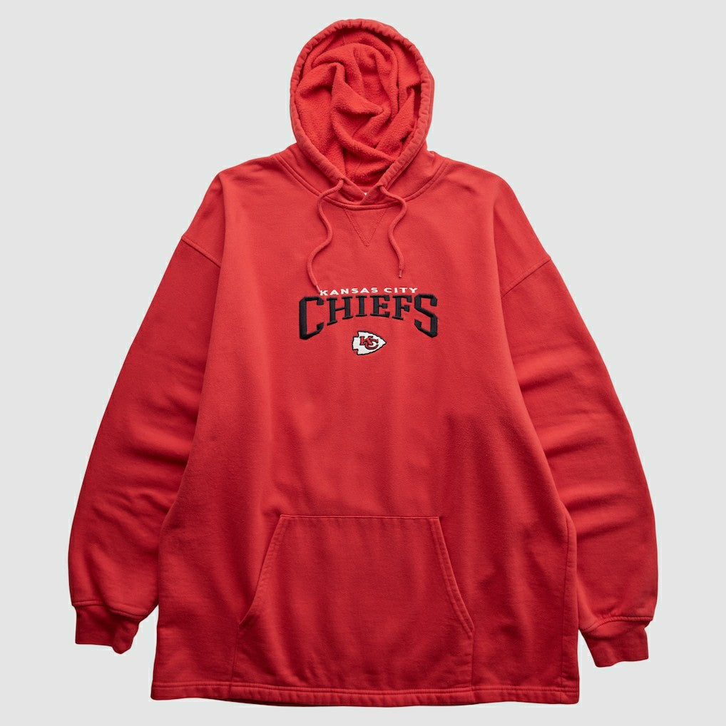 Kansas City Chiefs NFL 2000s Hooded Pullover Sweatshirt - Red Pullover
