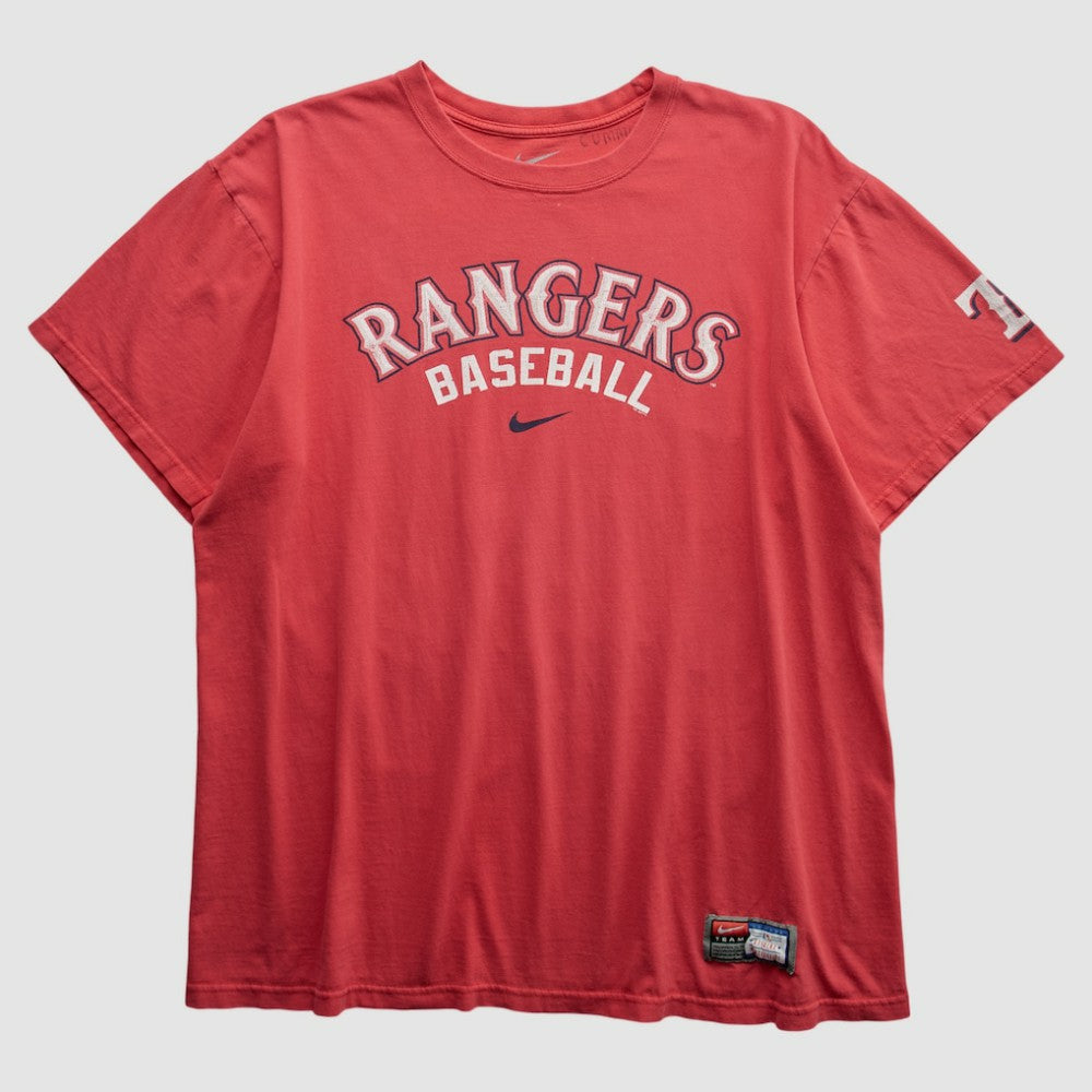 Texas Rangers Nike 2000s T-shirt - Red - Vintage T-shirts