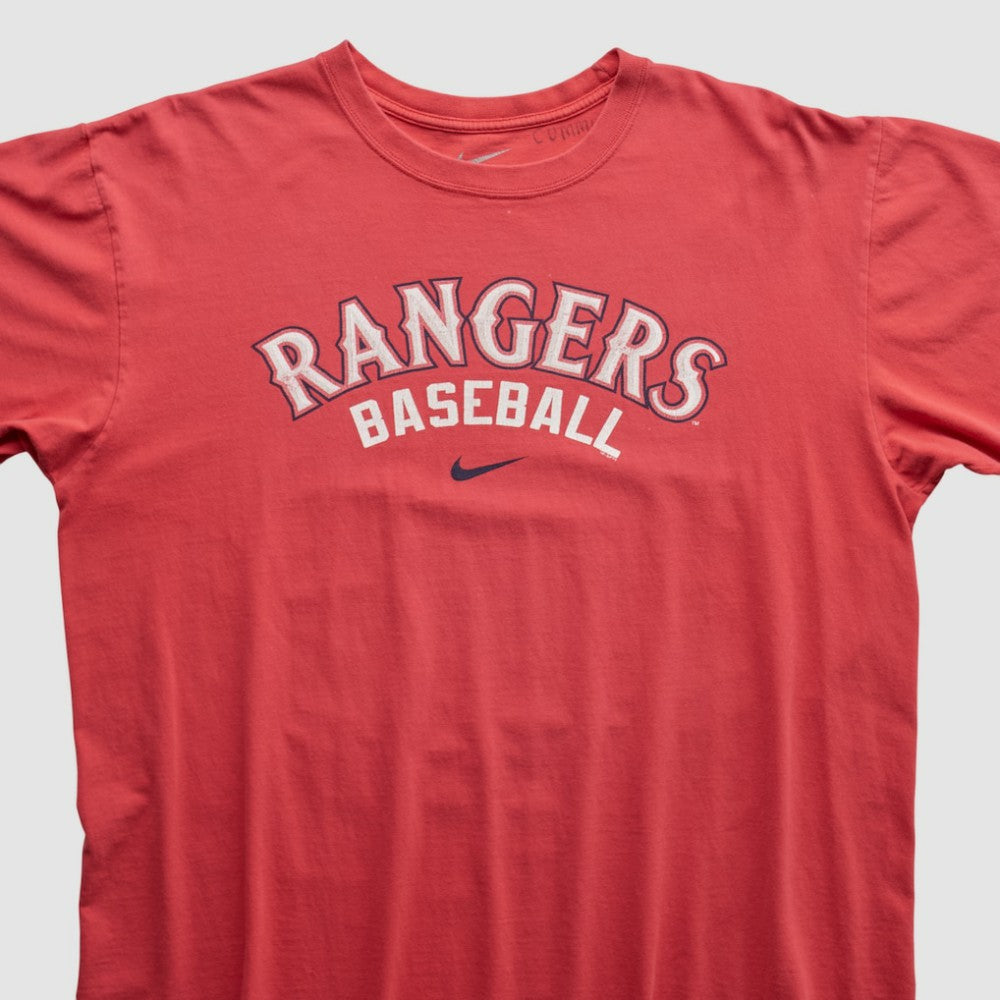 Texas Rangers Nike 2000s T-shirt - Red - Vintage T-shirts