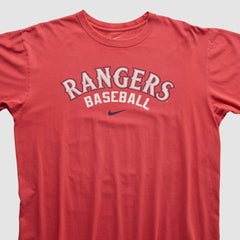 Texas Rangers Nike 2000s T-shirt - Red - Vintage T-shirts