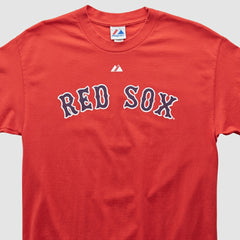 Boston Red Sox Majestic 2010 T-shirt - Red - Vintage T-shirts
