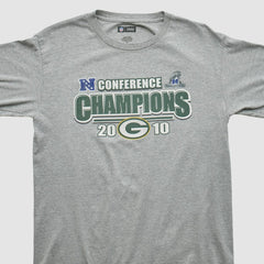 Green Bay Packers NFL 2010 Long Sleeve T-shirt - Heather Gray T-shirts