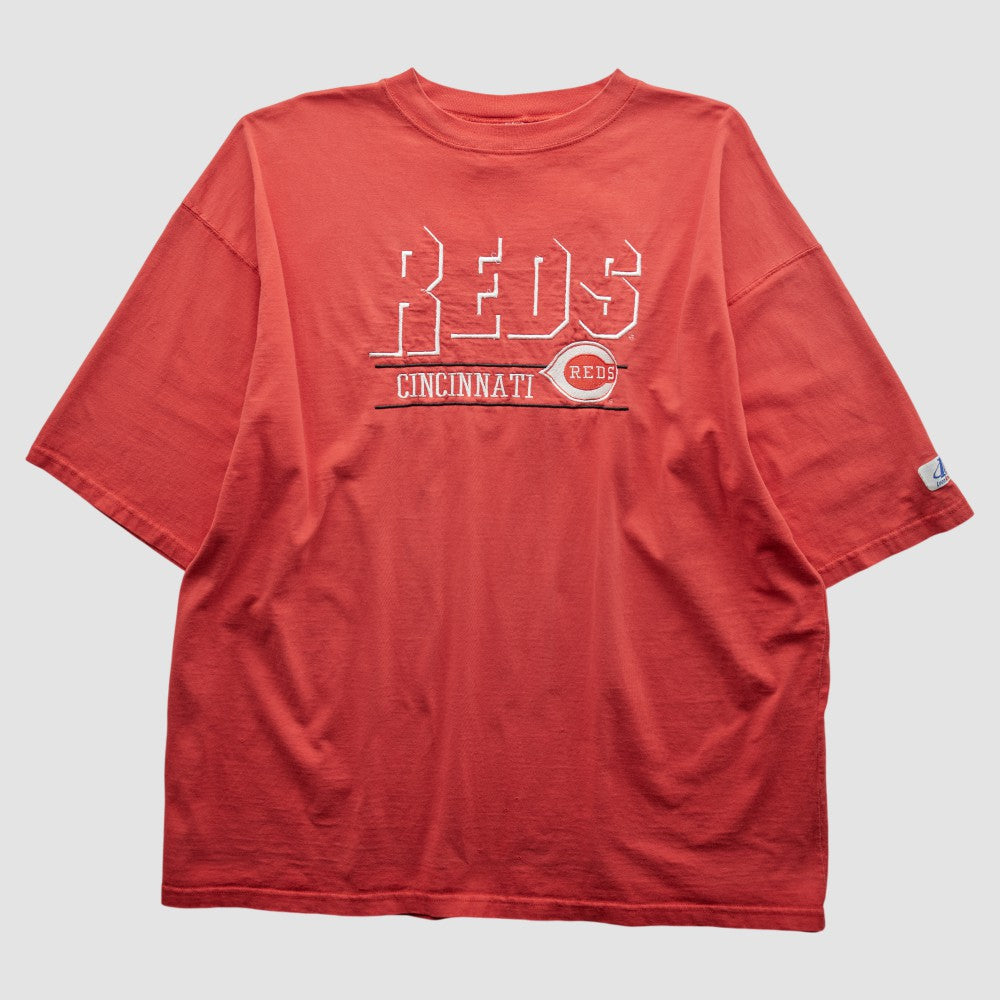 Cincinnati Reds Logo Athletic 90s T-shirt - Red - 3XVintage T-shirts