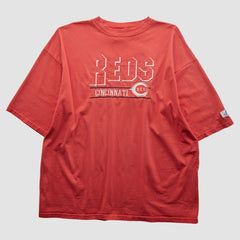 Cincinnati Reds Logo Athletic 90s T-shirt - Red - 3XVintage T-shirts