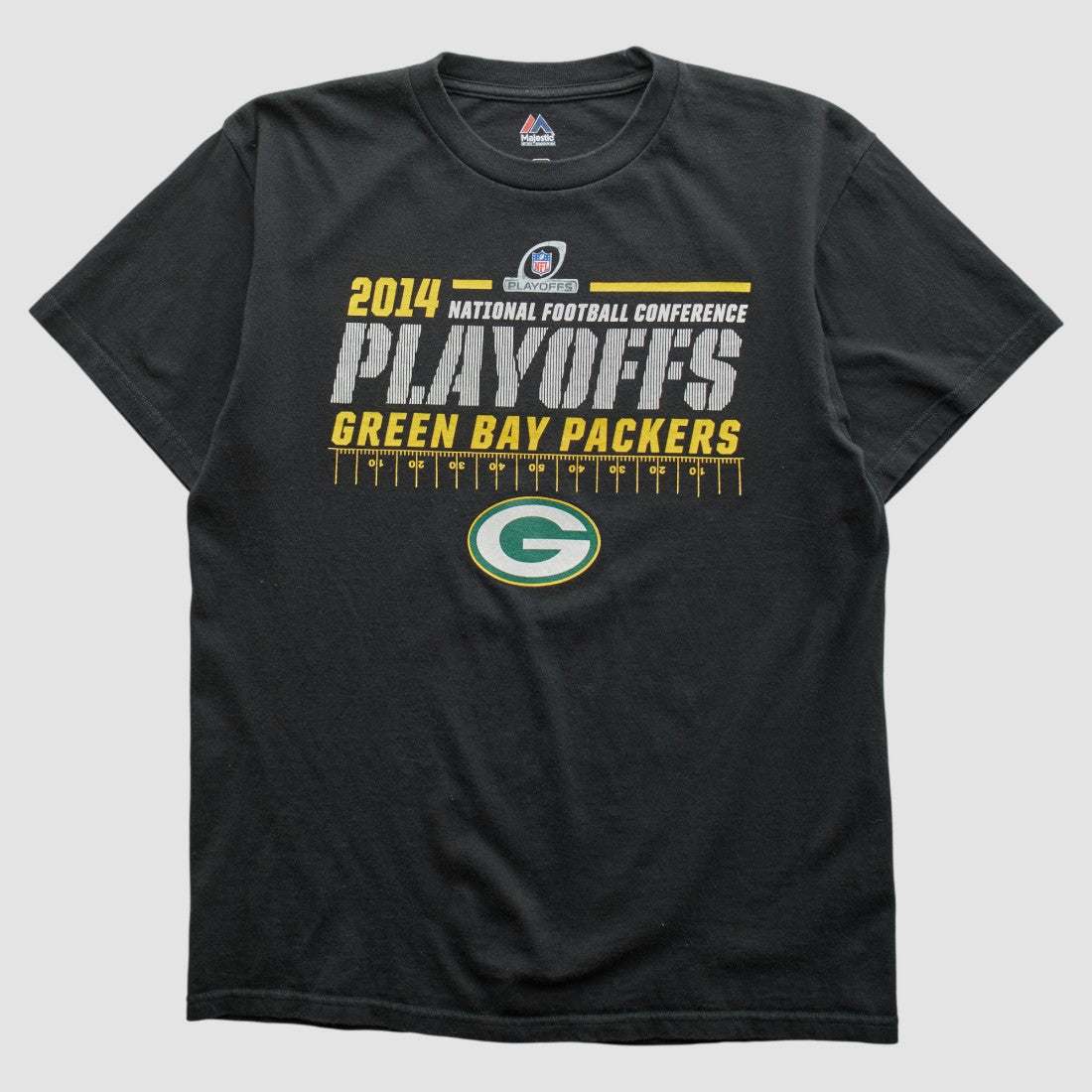 Green Bay Packers Majestic 2014 T-shirt - Black T-shirts