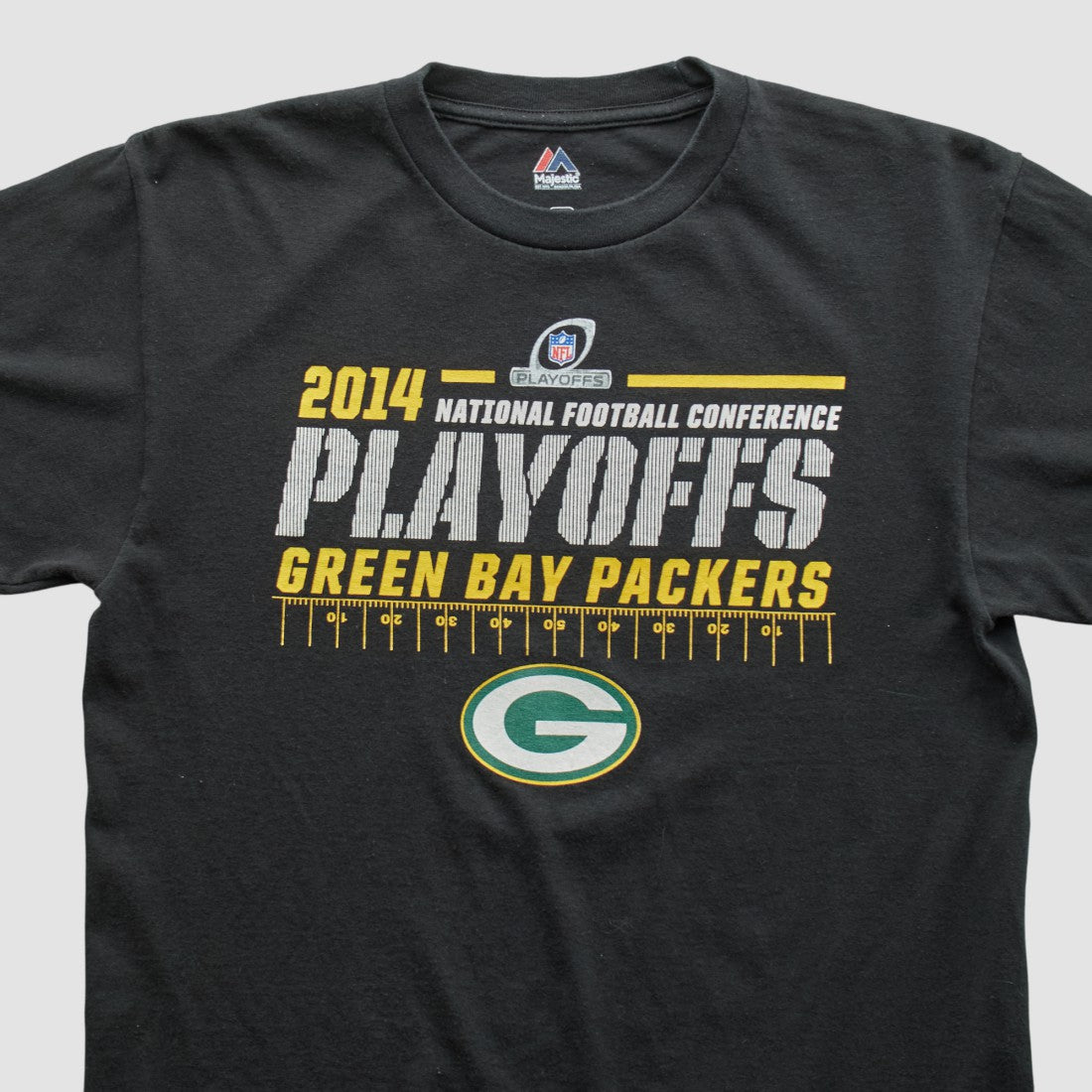 Green Bay Packers Majestic 2014 T-shirt - Black T-shirts