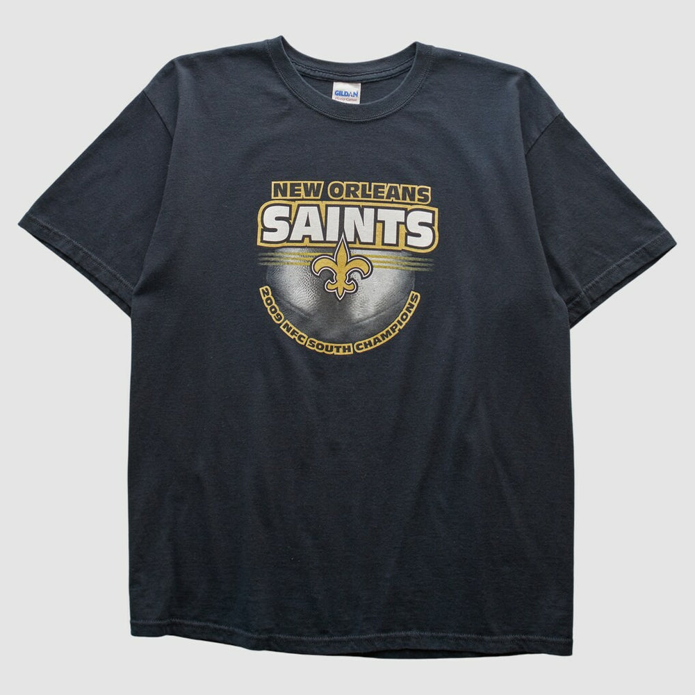 New Orleans Saints Gildan 2009 T-shirt - Black T-shirts
