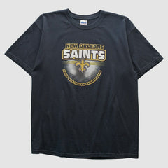 New Orleans Saints Gildan 2009 T-shirt - Black T-shirts