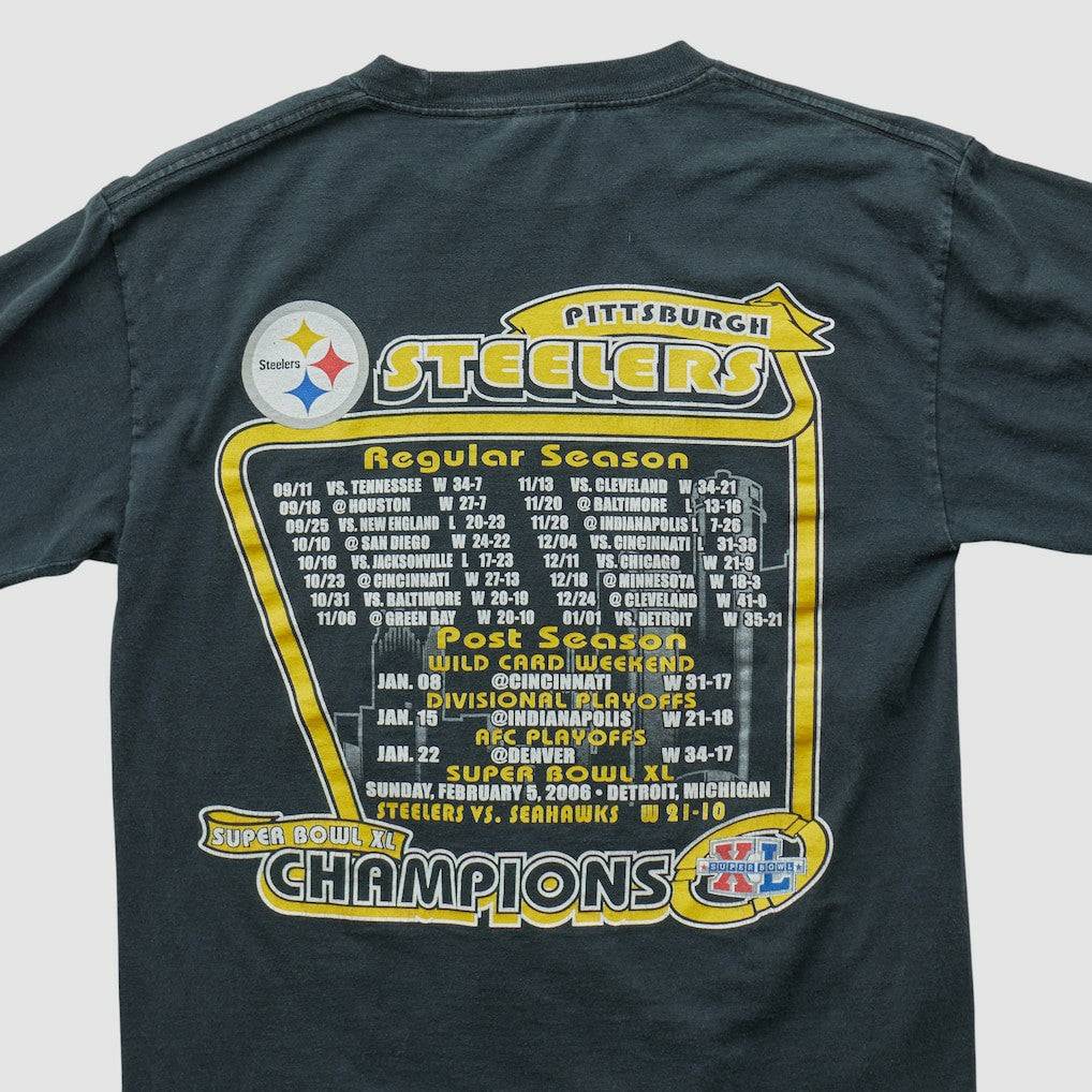 Pittsburgh Steelers Alstyle 2006 Long Sleeve T-shirt - Black T-shirts