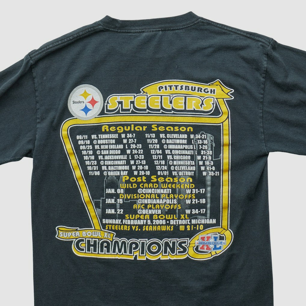 Pittsburgh Steelers Alstyle 2006 Long Sleeve T-shirt - Black T-shirts